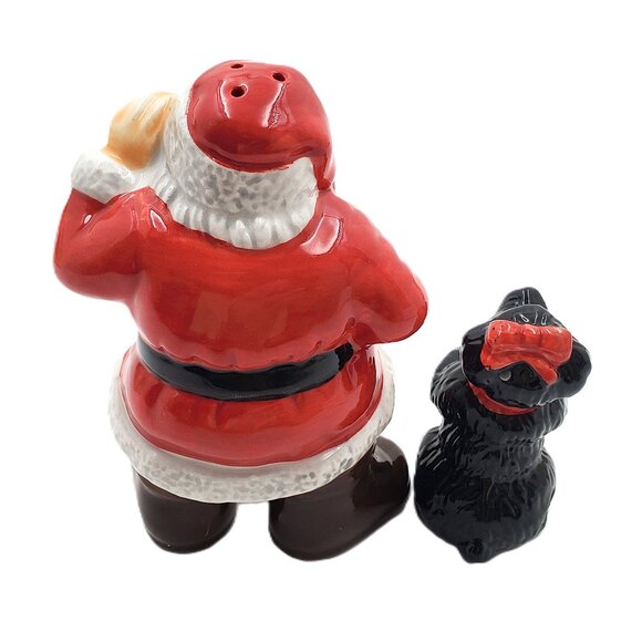 Vintage “Coca-Cola” Ceramic “Holiday Portraits” Salt & Pepper Shakers–NEW w/Flaw - Picture 7 of 9